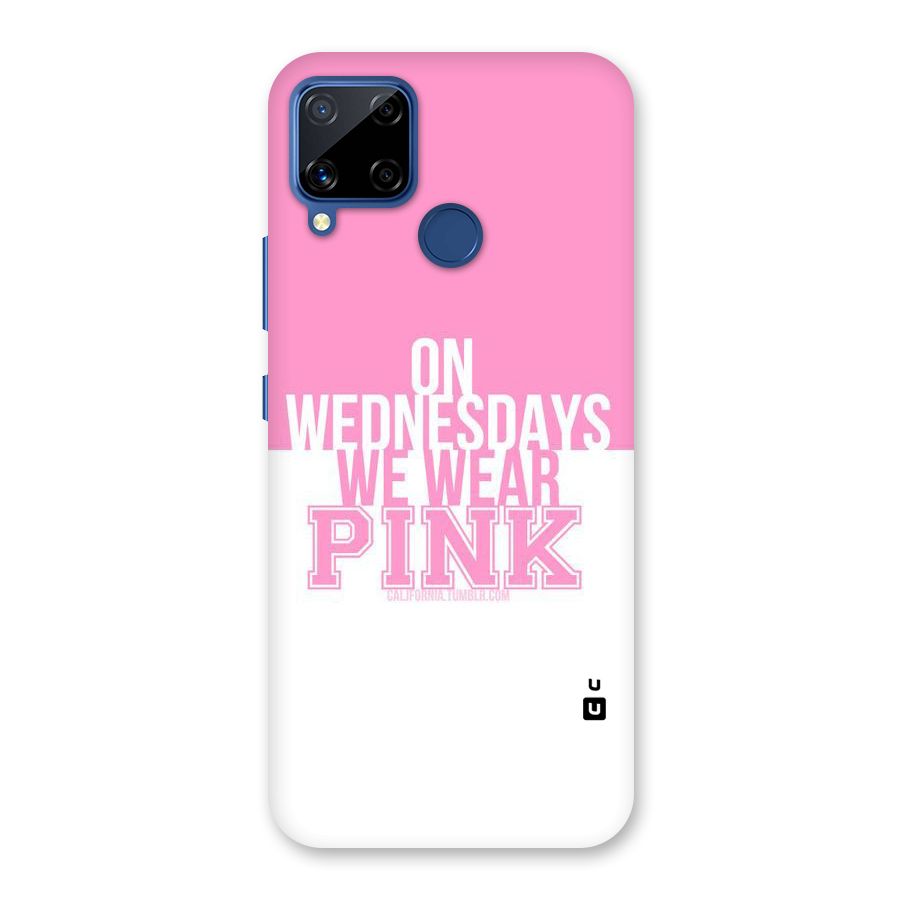 Wear Pink Back Case for Realme C15