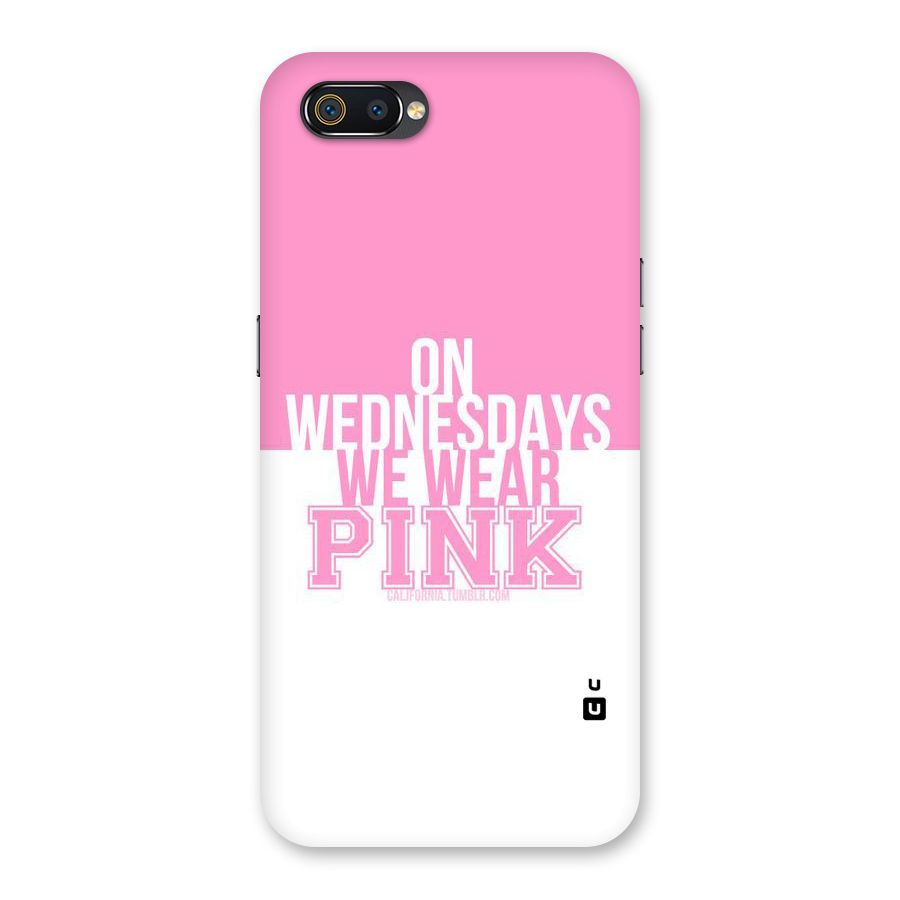 Wear Pink Back Case for Realme C2