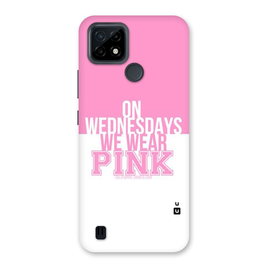 Wear Pink Back Case for Realme C21