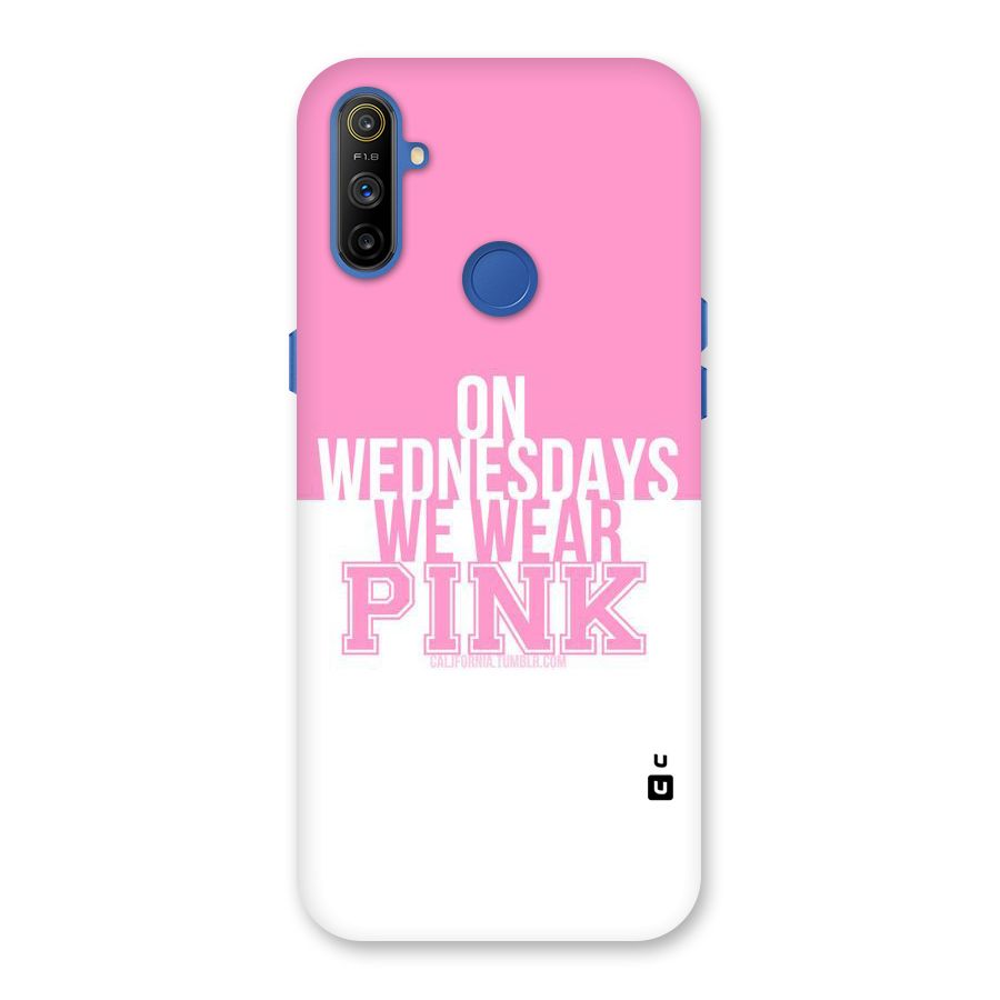 Wear Pink Back Case for Realme Narzo 10A