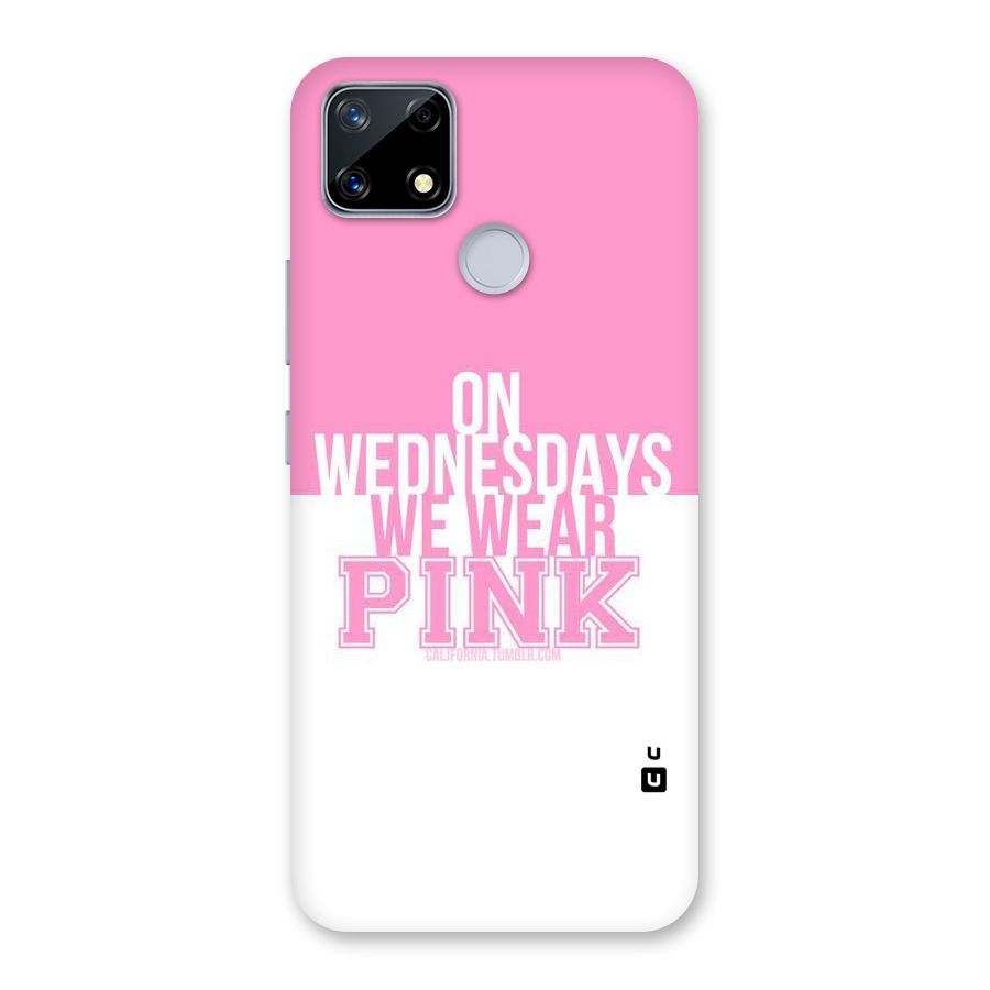 Wear Pink Back Case for Realme Narzo 20