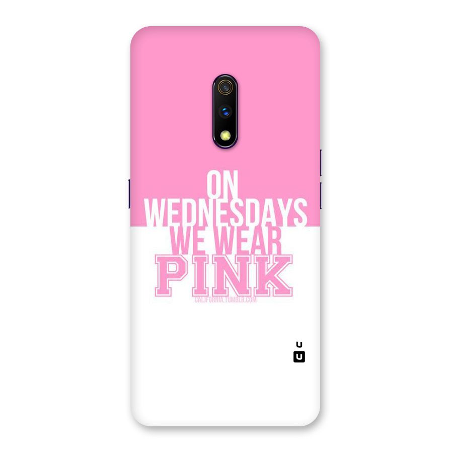 Wear Pink Back Case for Realme X
