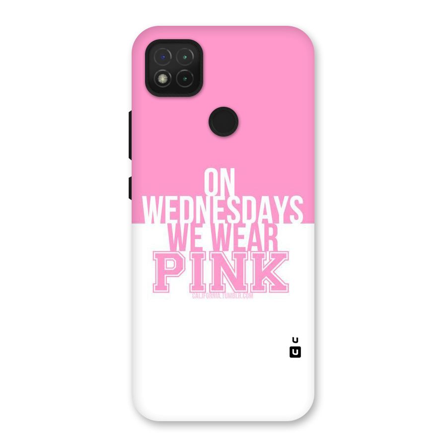 Wear Pink Back Case for Redmi 9