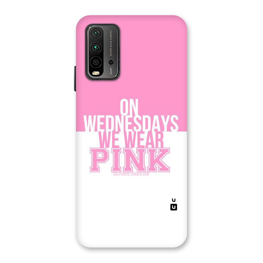 Wear Pink Back Case for Redmi 9 Power