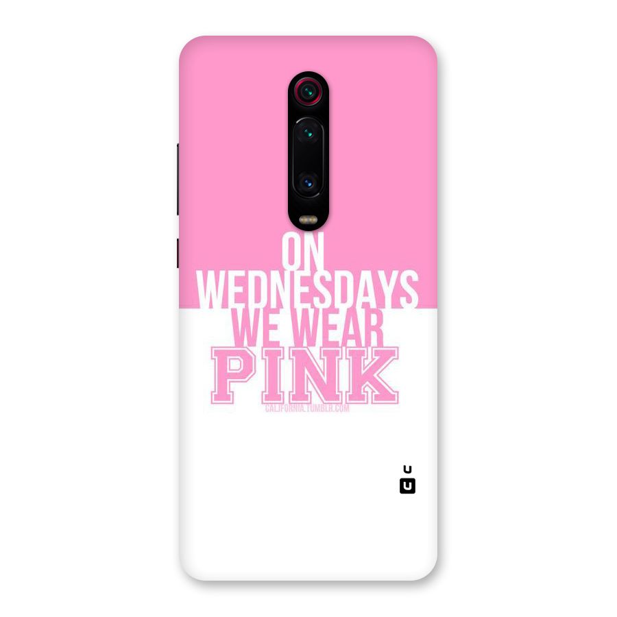 Wear Pink Back Case for Redmi K20