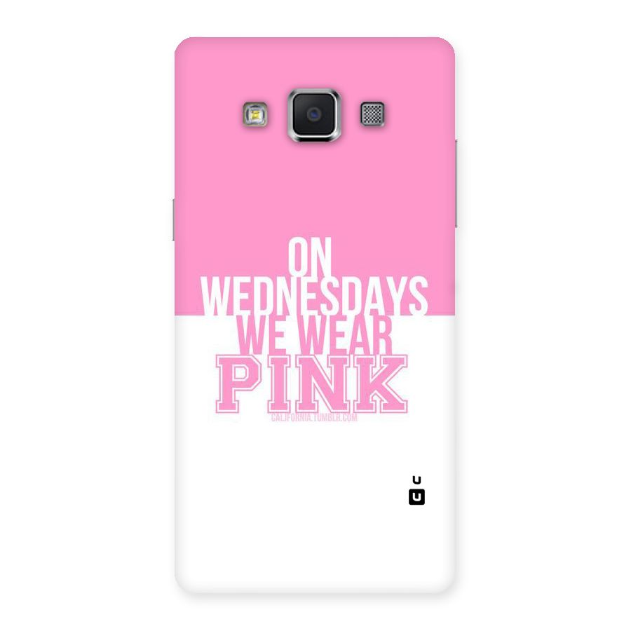 Wear Pink Back Case for Samsung Galaxy A5