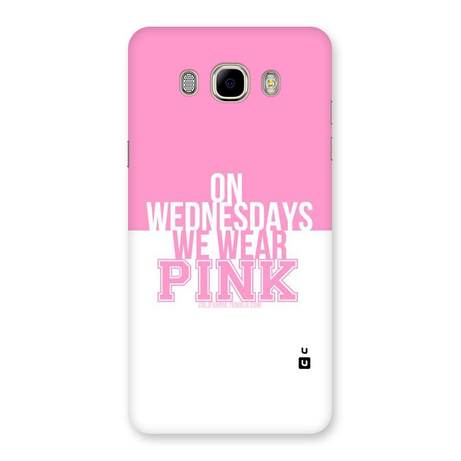 Wear Pink Back Case for Samsung Galaxy J7 2016