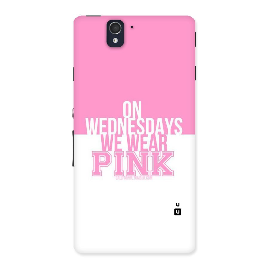 Wear Pink Back Case for Sony Xperia Z