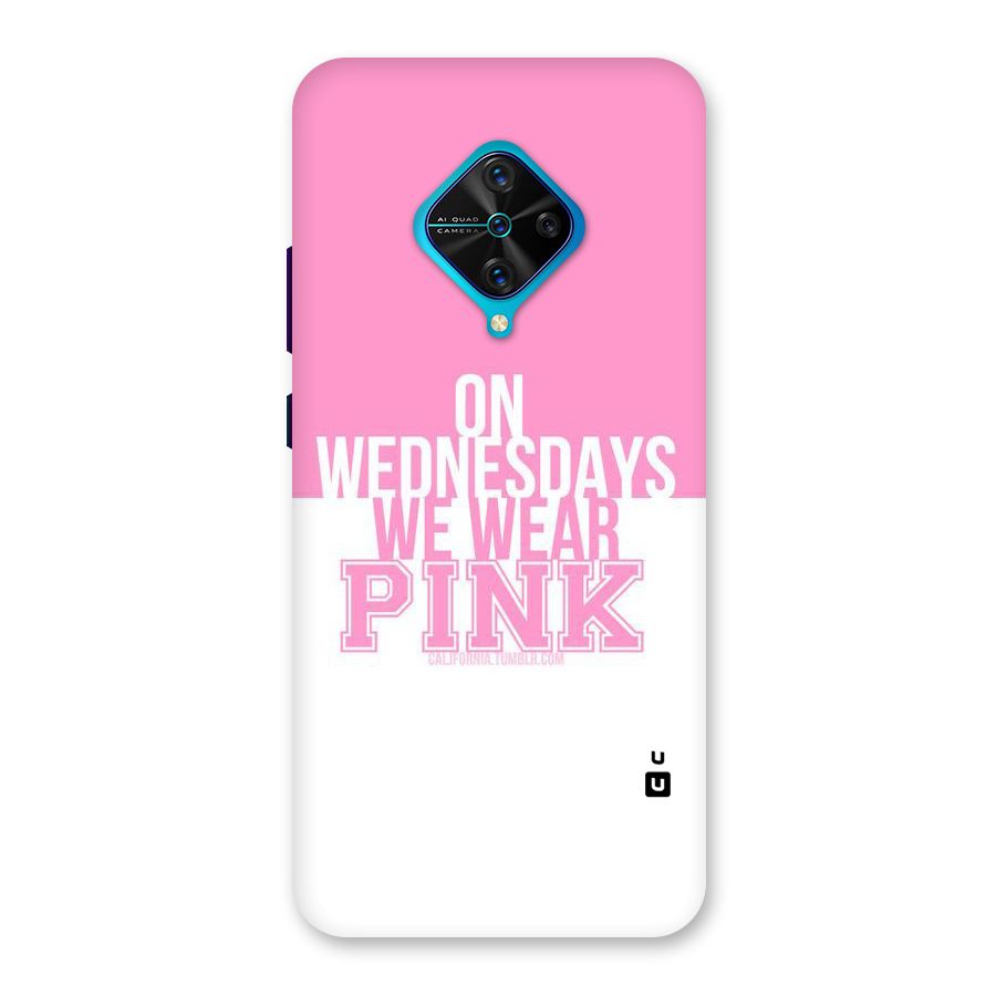Wear Pink Back Case for Vivo S1 Pro