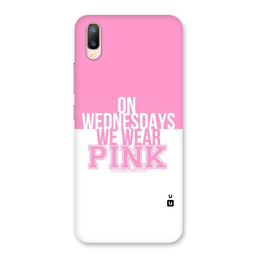 Wear Pink Back Case for Vivo V11 Pro