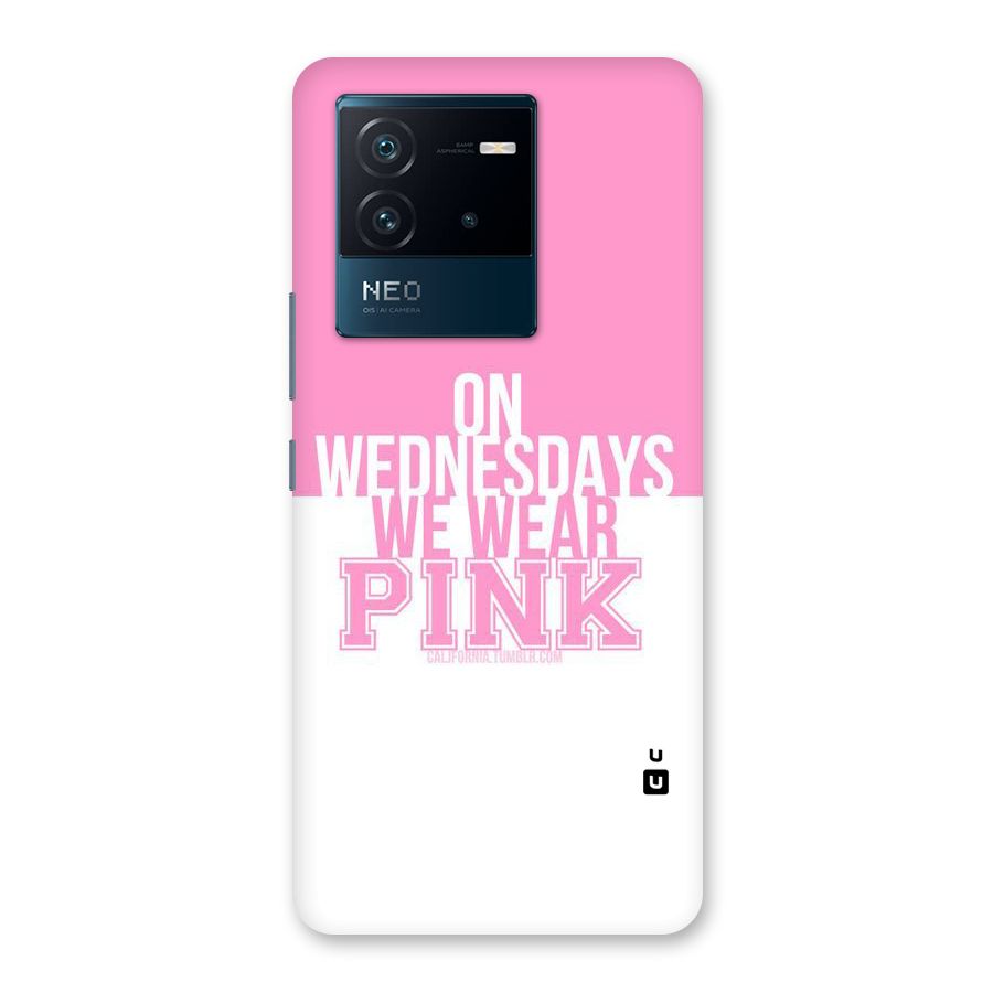 Wear Pink Back Case for Vivo iQOO Neo 6 5G