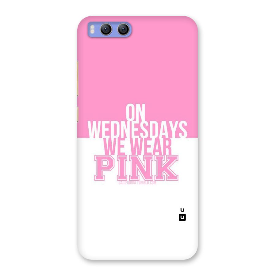 Wear Pink Back Case for Xiaomi Mi 6