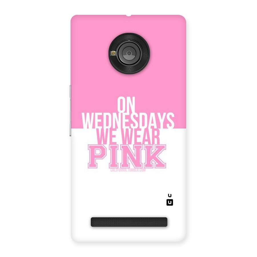 Wear Pink Back Case for Yu Yuphoria