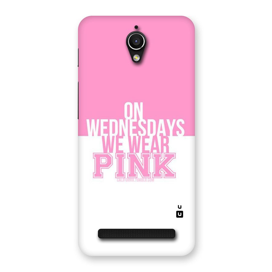 Wear Pink Back Case for Zenfone Go