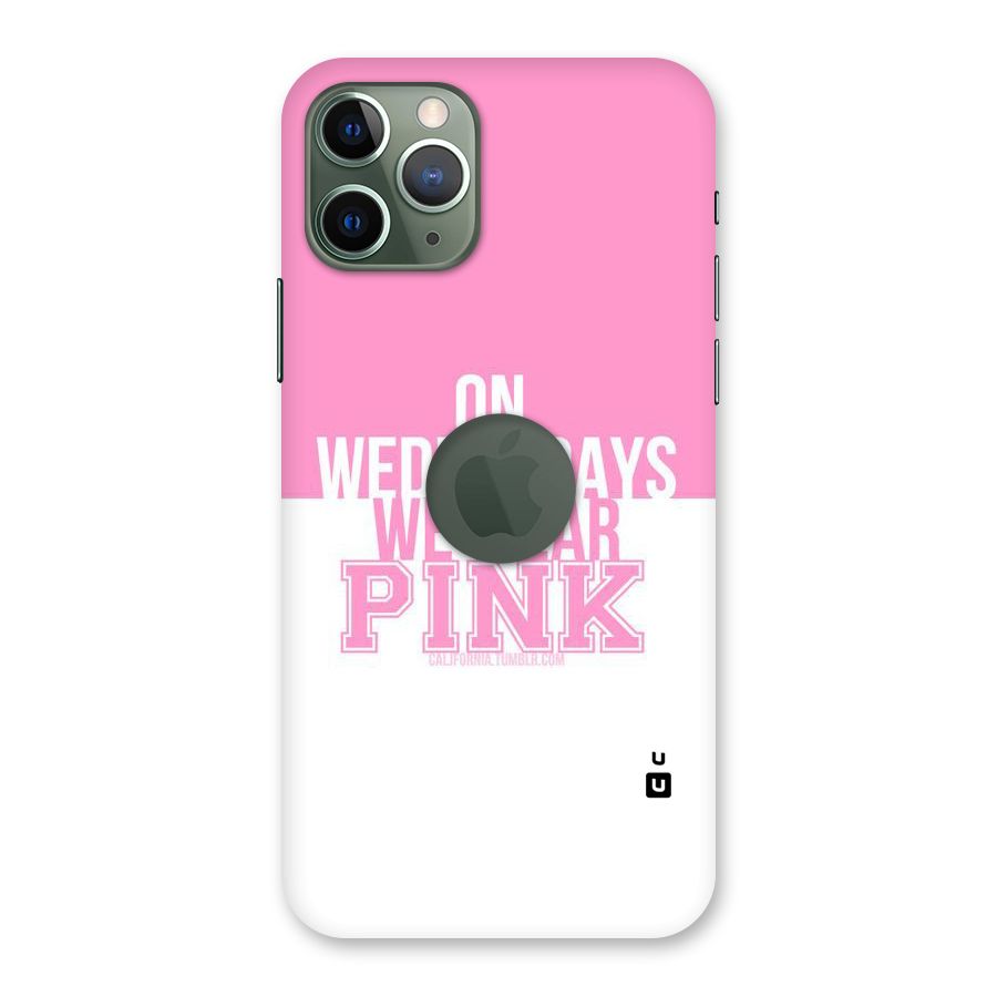 Wear Pink Back Case for iPhone 11 Pro Logo  Cut