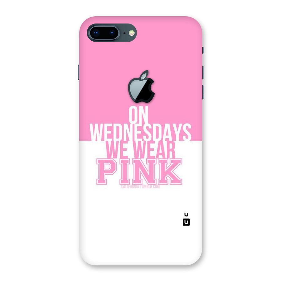 Wear Pink Back Case for iPhone 7 Plus Apple Cut