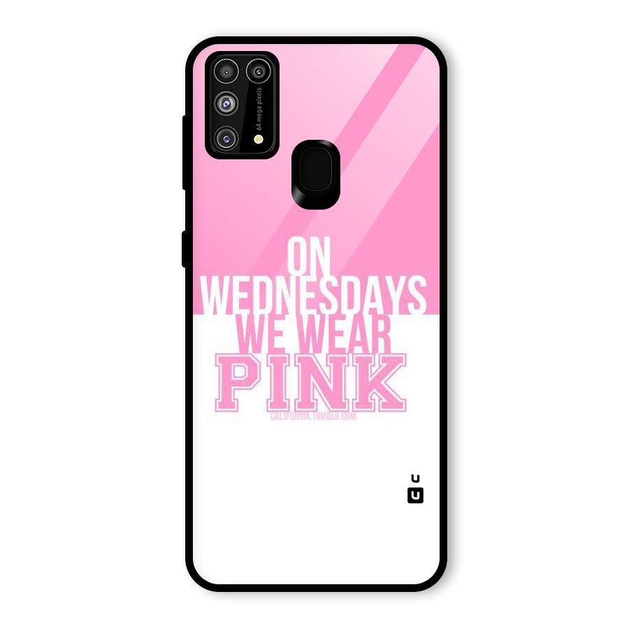 Wear Pink Glass Back Case for Galaxy F41