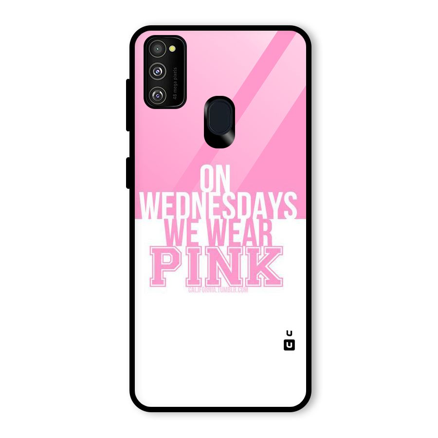 Wear Pink Glass Back Case for Galaxy M30s