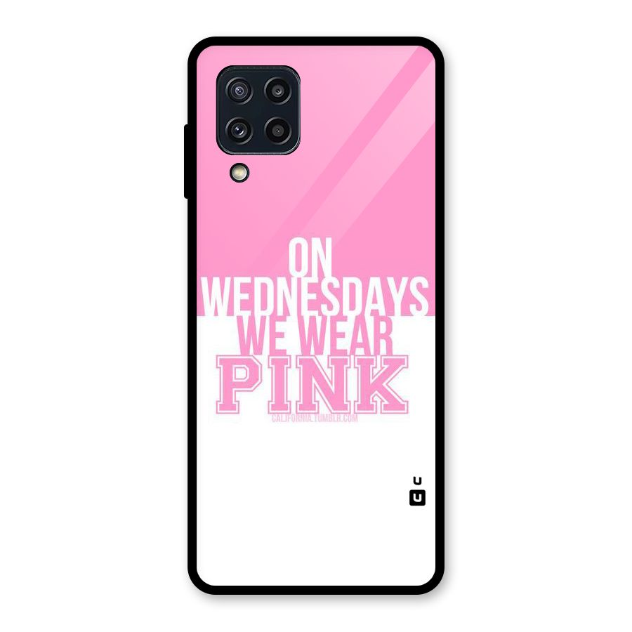 Wear Pink Glass Back Case for Galaxy M32