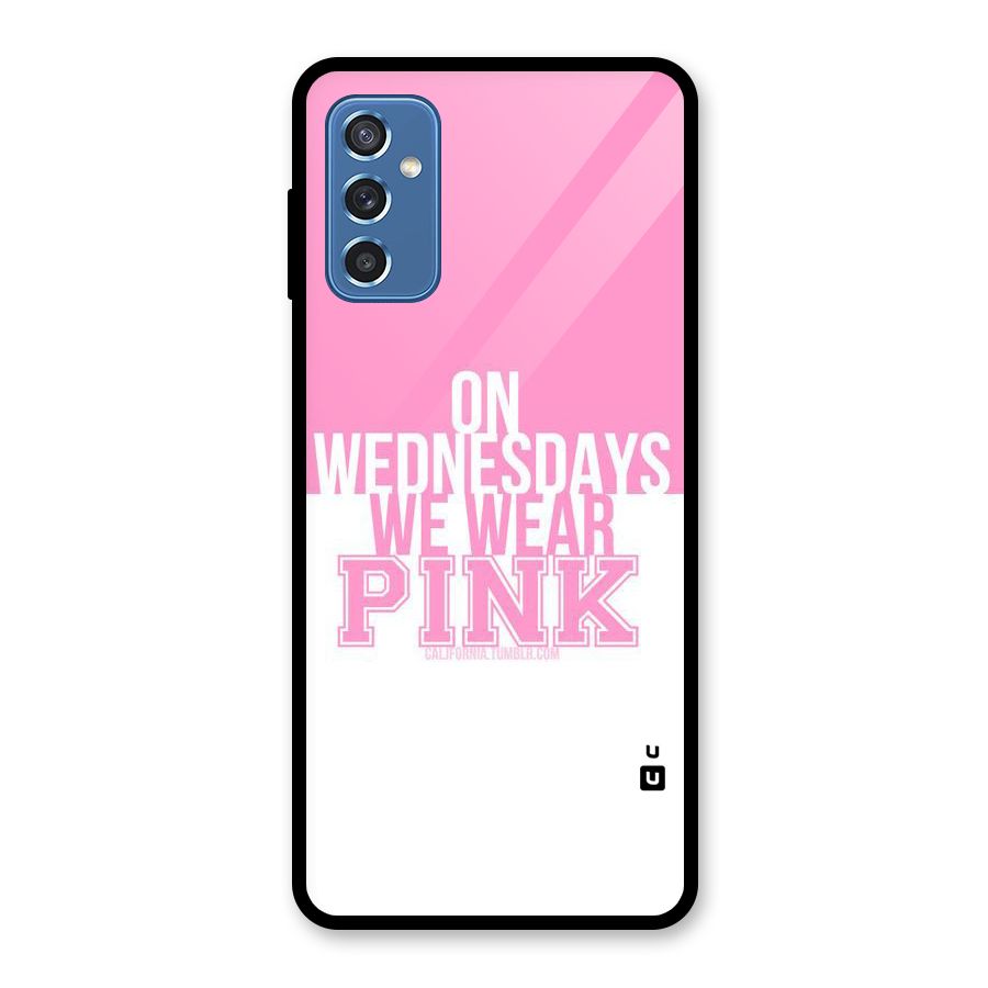 Wear Pink Glass Back Case for Galaxy M52 5G