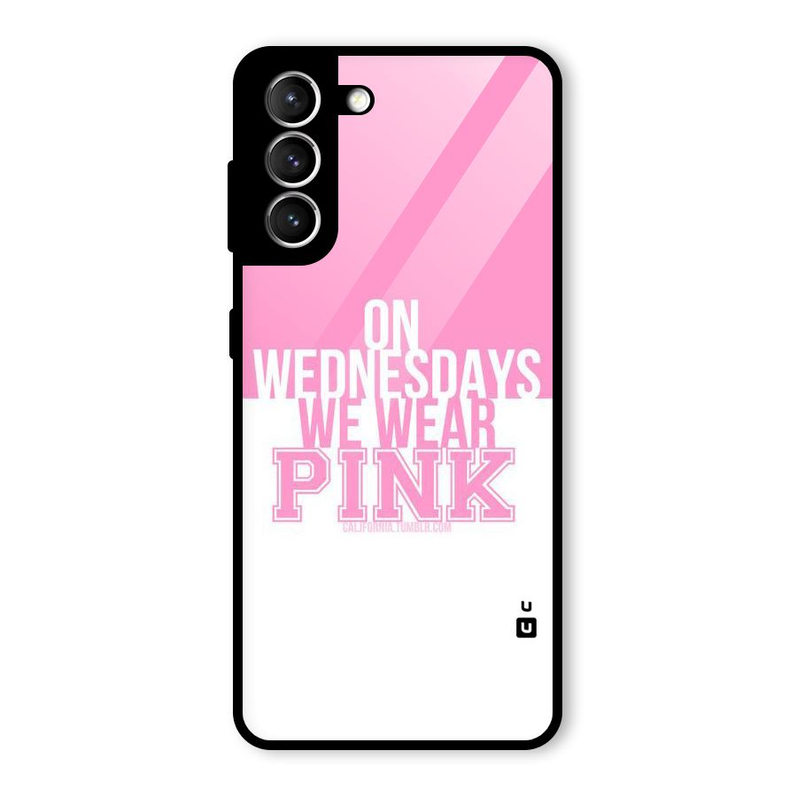Wear Pink Glass Back Case for Galaxy S21 5G