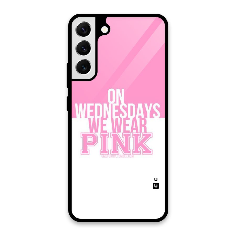 Wear Pink Glass Back Case for Galaxy S22 Plus 5G