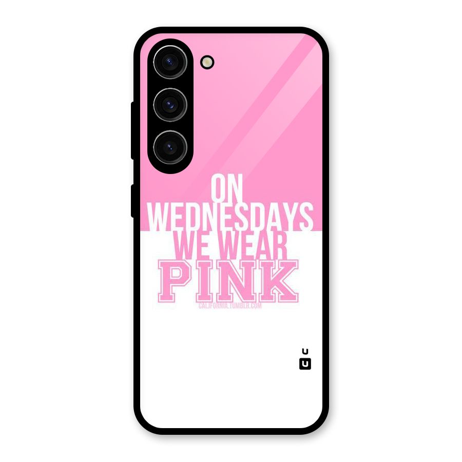 Wear Pink Glass Back Case for Galaxy S23