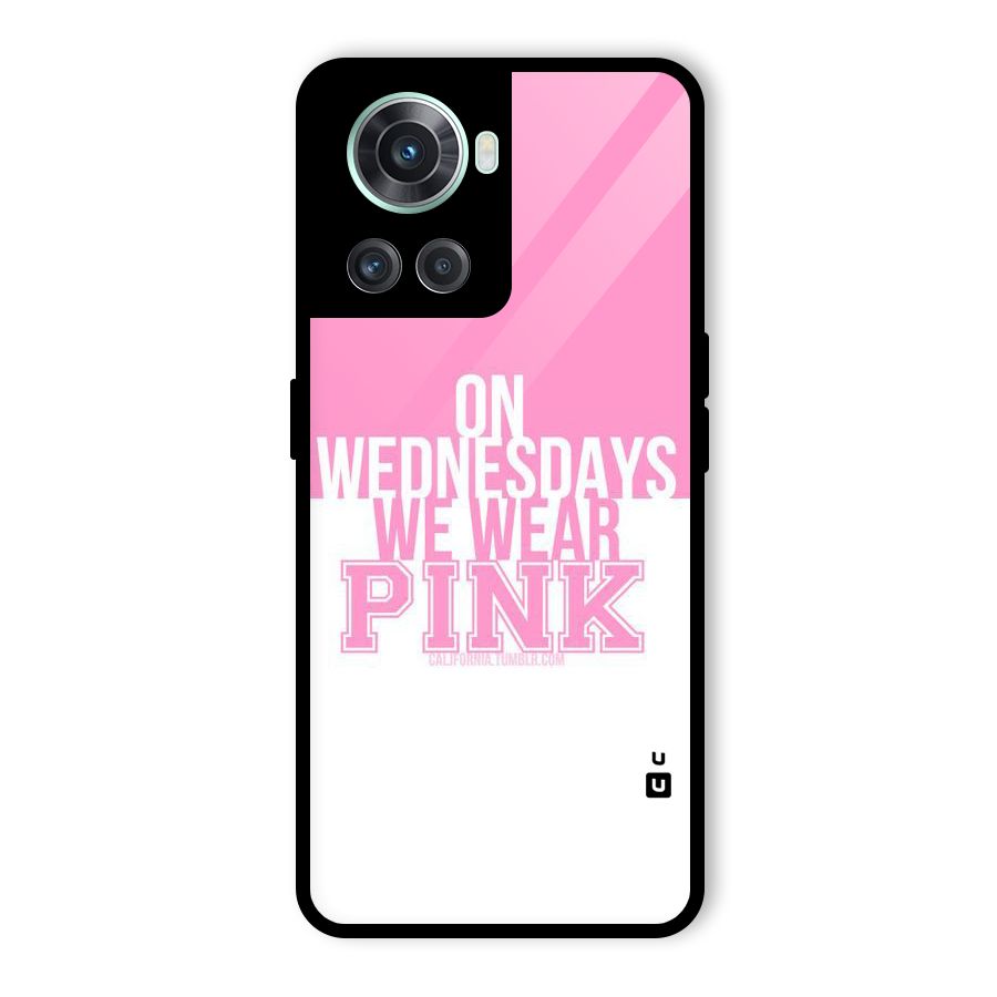 Wear Pink Glass Back Case for OnePlus 10R