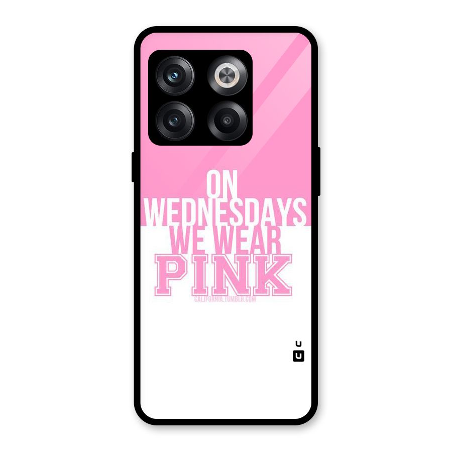 Wear Pink Glass Back Case for OnePlus 10T