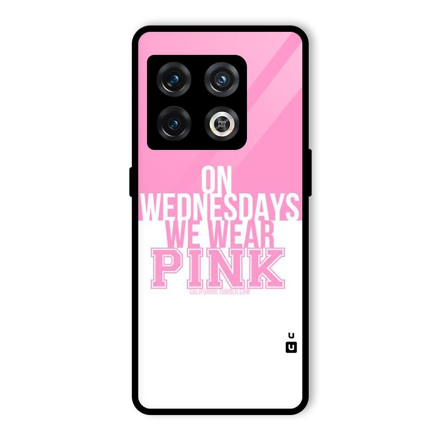 Wear Pink Glass Back Case for OnePlus 10 Pro 5G