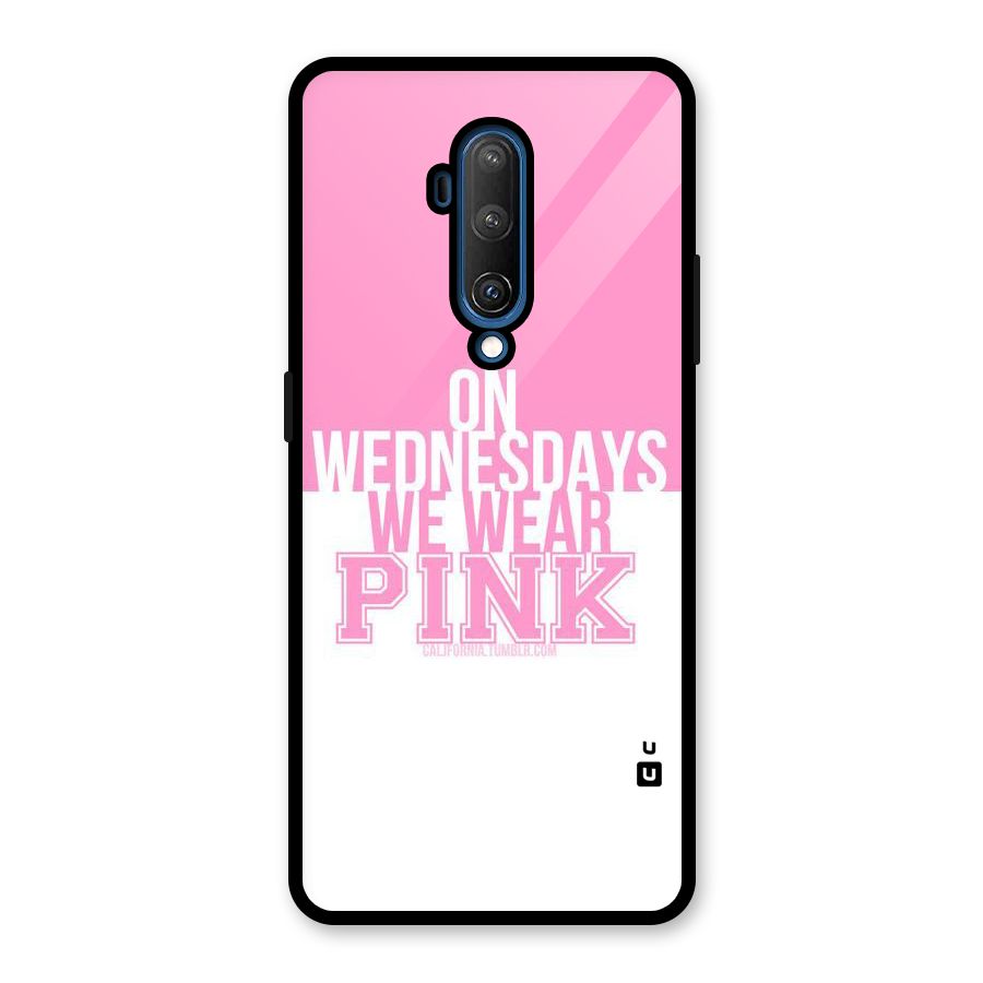 Wear Pink Glass Back Case for OnePlus 7T Pro