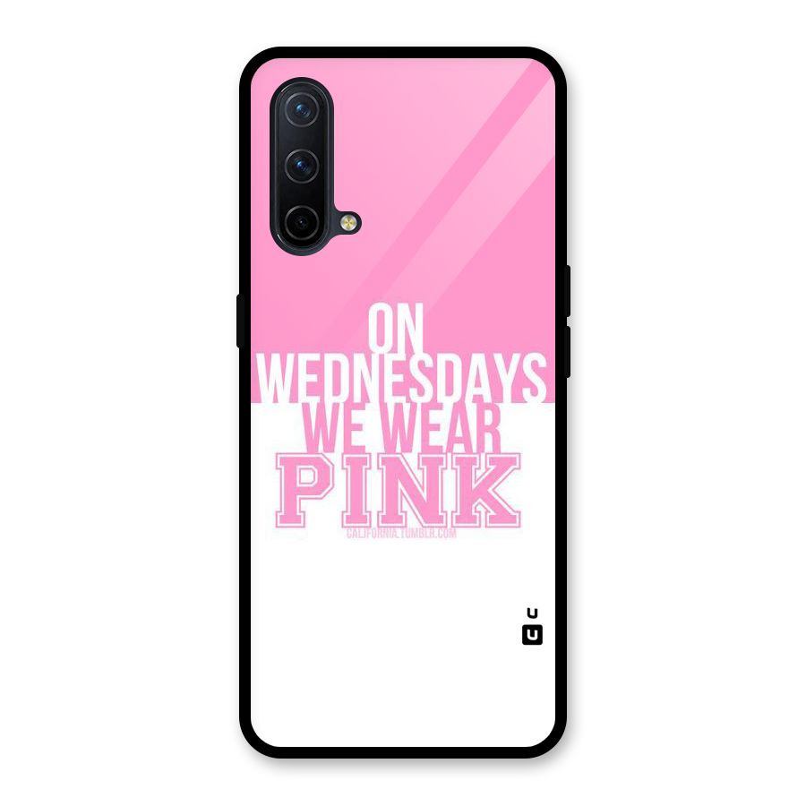 Wear Pink Glass Back Case for OnePlus Nord CE 5G