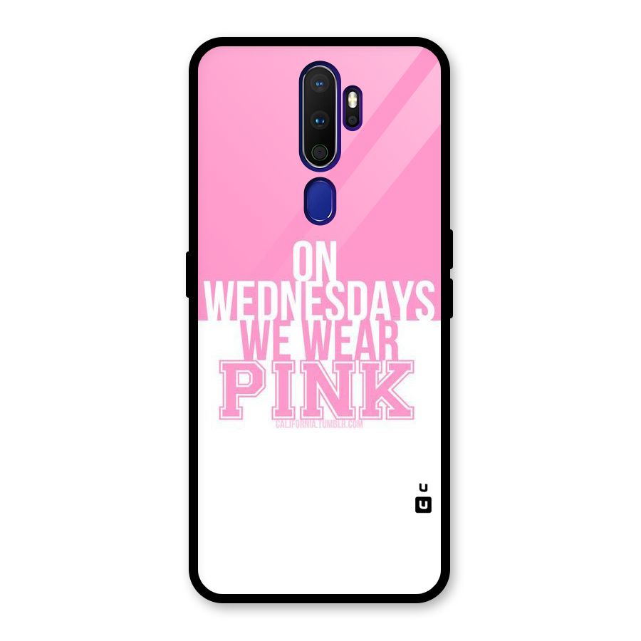 Wear Pink Glass Back Case for Oppo A9 (2020)