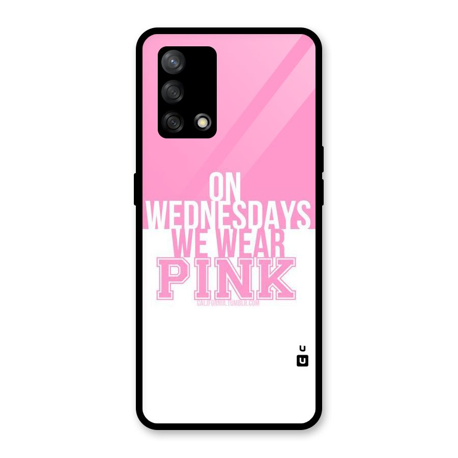 Wear Pink Glass Back Case for Oppo F19