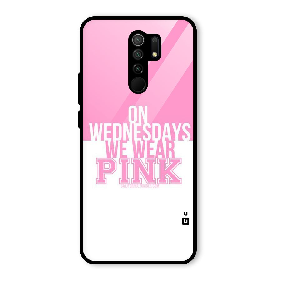 Wear Pink Glass Back Case for Poco M2