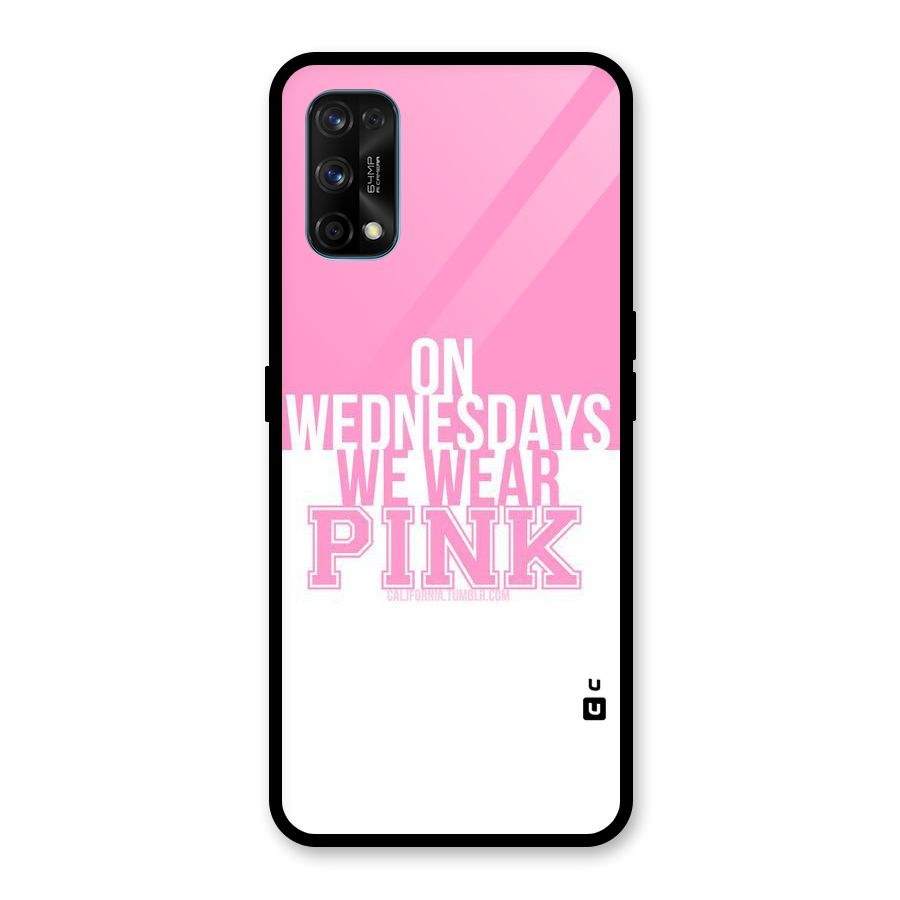 Wear Pink Glass Back Case for Realme 7 Pro