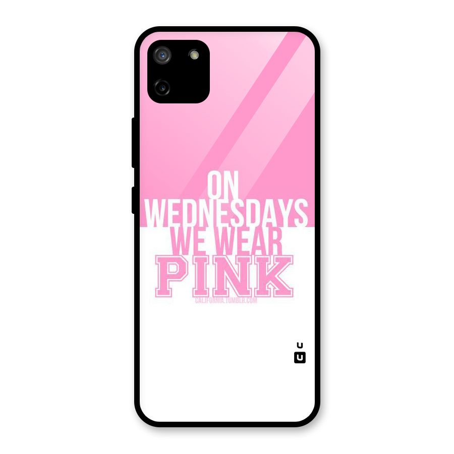 Wear Pink Glass Back Case for Realme C11