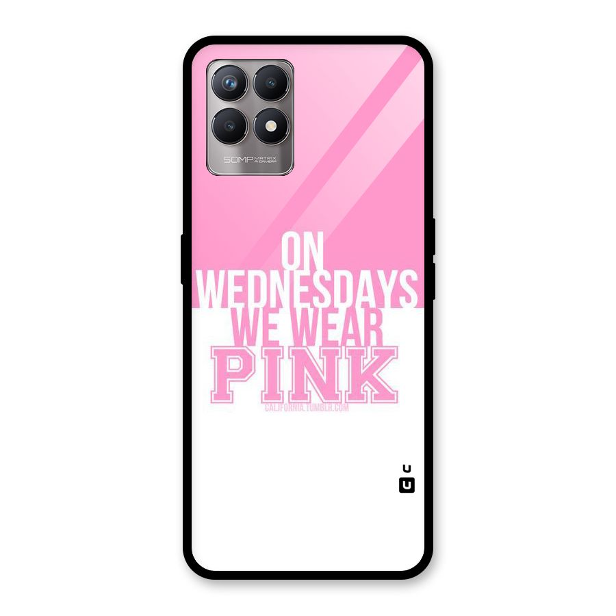 Wear Pink Glass Back Case for Realme Narzo 50