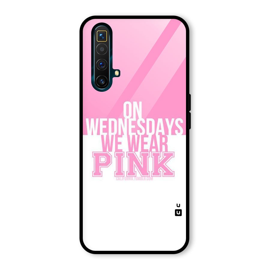 Wear Pink Glass Back Case for Realme X3 SuperZoom