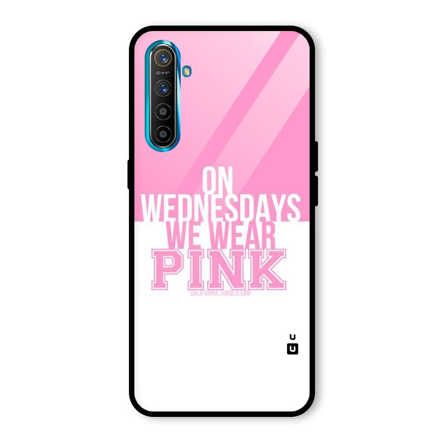 Wear Pink Glass Back Case for Realme XT