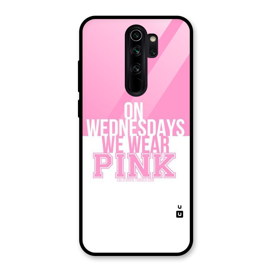 Wear Pink Glass Back Case for Redmi Note 8 Pro