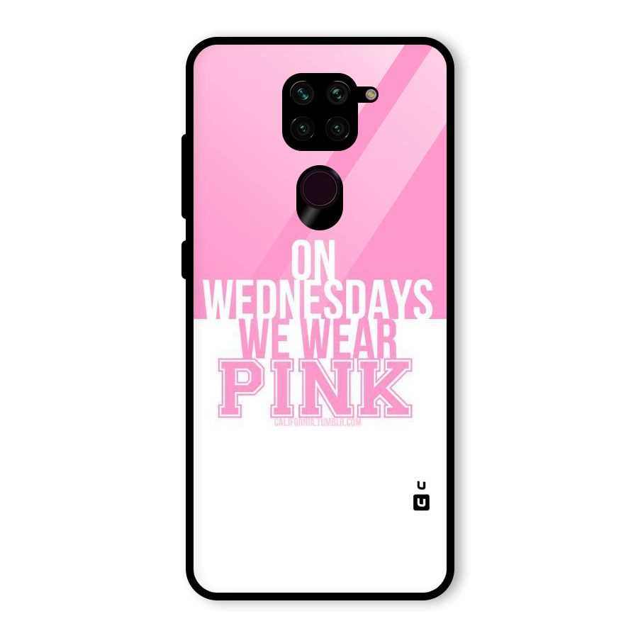Wear Pink Glass Back Case for Redmi Note 9