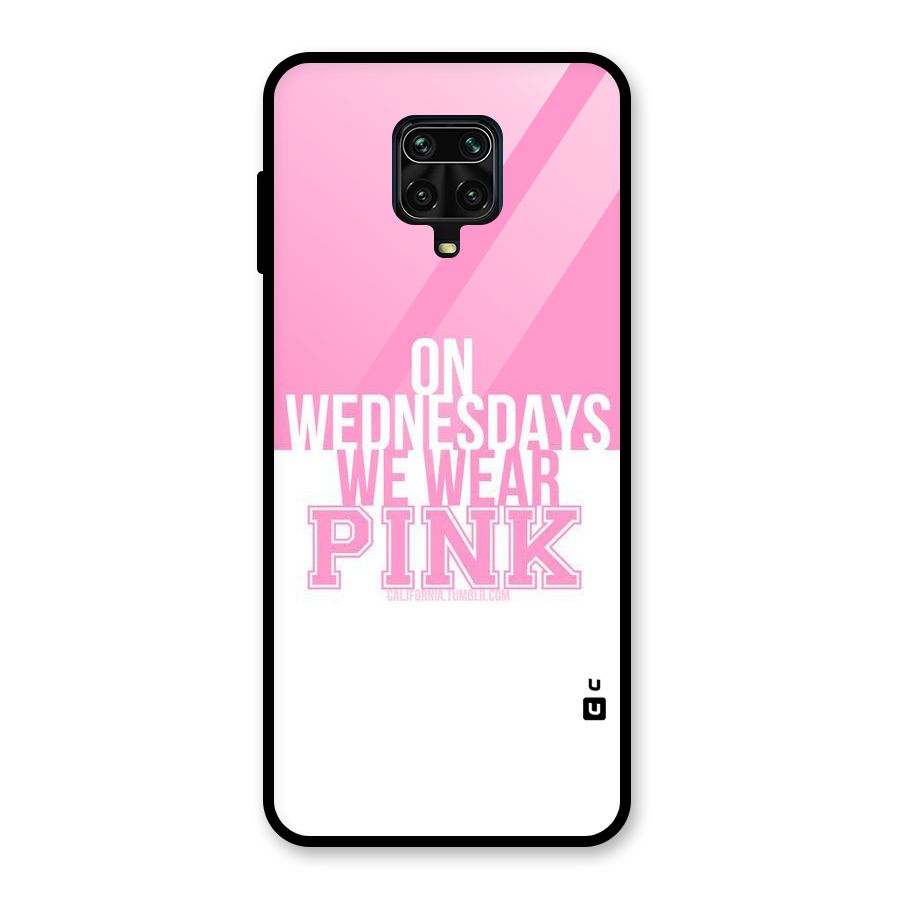 Wear Pink Glass Back Case for Redmi Note 9 Pro