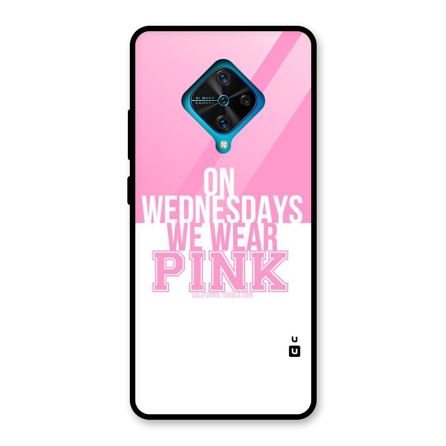 Wear Pink Glass Back Case for Vivo S1 Pro