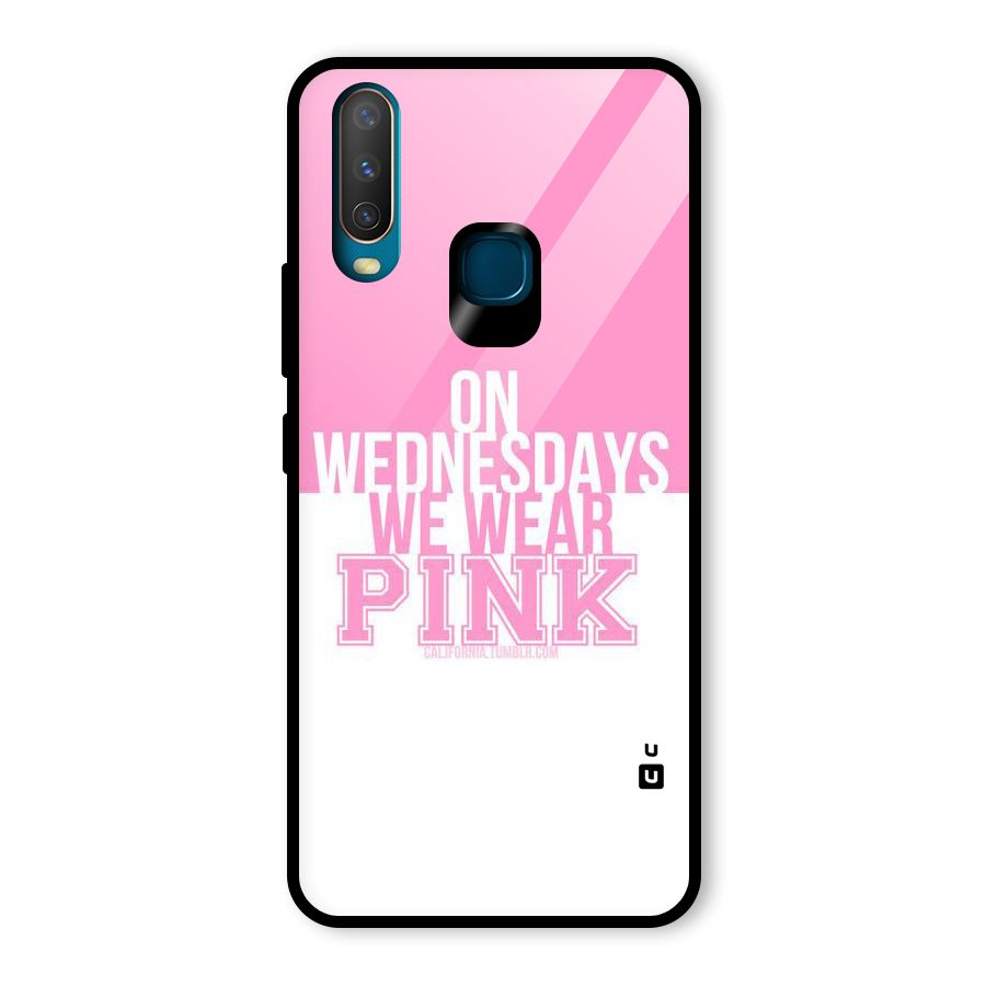 Wear Pink Glass Back Case for Vivo U10