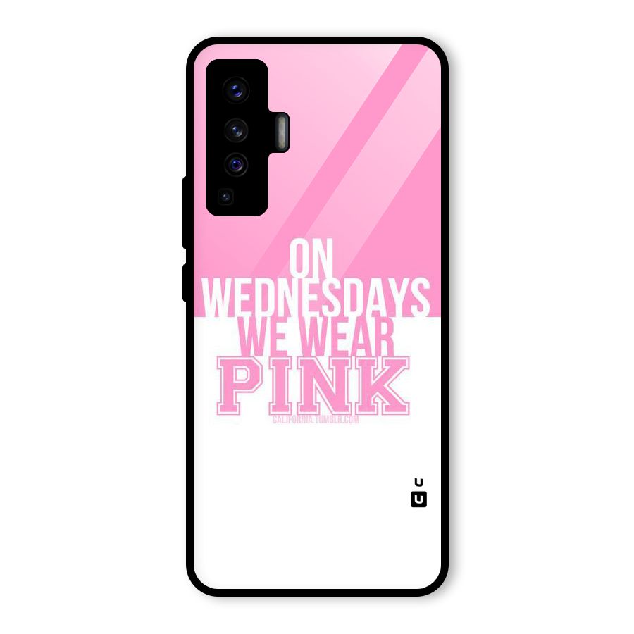Wear Pink Glass Back Case for Vivo X50