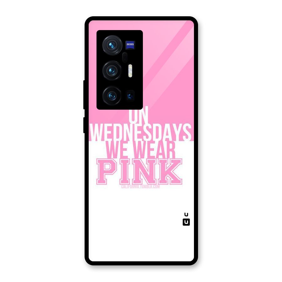 Wear Pink Glass Back Case for Vivo X70 Pro Plus