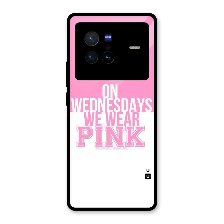Wear Pink Glass Back Case for Vivo X80