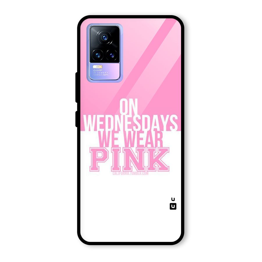Wear Pink Glass Back Case for Vivo Y73