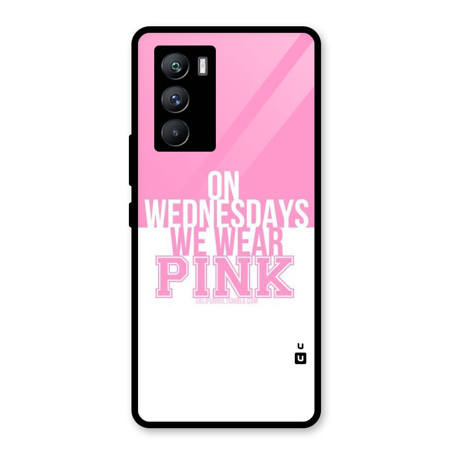 Wear Pink Glass Back Case for Vivo iQOO 9 SE